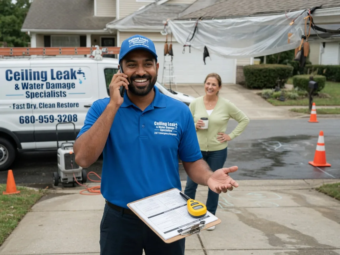 Ceiling Leak Cleanup Anthony, NM FAQs